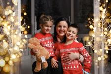 Milena Šoklovački sa decom