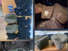 Navijači RUmunije, šajkače, kokarde