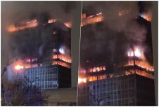 Zagreb požar zgrada Vjesnika