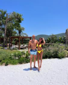 Marko Dmitrović sa suprugom Berinom