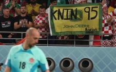 Navijači Hrvatske provociraju Milana Borjana na Mundijalu u Kataru 2022