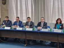 Direktor kompanije EXPO 2027 d.o.o. Beograd Danilo Jerinić na skupu u Palati Srbija