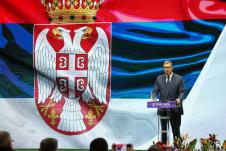 Aleksandar Vučić na Sajmu vina