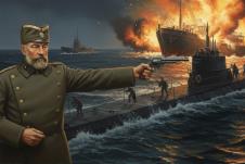 general Ilija Gojković pištoljem napao nemačku podmornicu