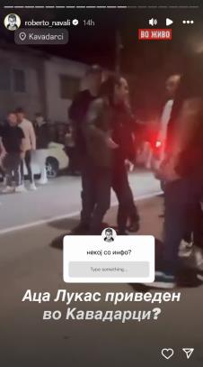 Hap&scaron;enje Ace Lukasa u Kavadarcima