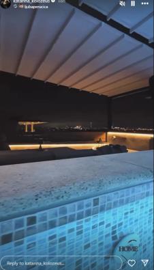 Pogled iz bazena na ceo Beograd u domu Ljube Perućice