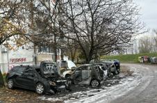 Sremska Mitrovica izgoreli automobili