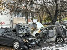 Sremska Mitrovica izgoreli automobili