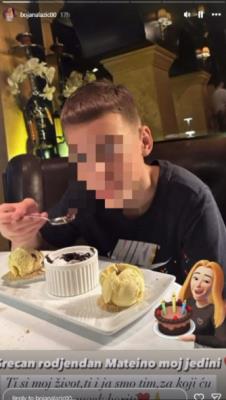 Bojana Lazić sa sinom