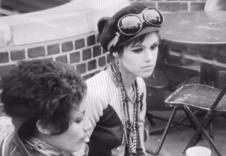 Edi Sedžvik na snimanju filma Čao Menhetn.jpg