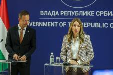 Peter Sijarto i Dubravka Đedović Handanović