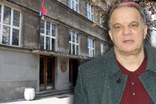 Dejan Vuk Stanković i zgrada Pete beogradske gimnazije