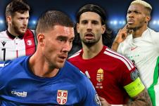 Dušan Vlahović Kviča Kvarackhelija Viktor Osimhen  Dominik Sobošlai