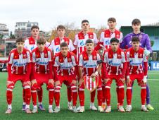 Omladinci FK Crvena zvezda pred utakmicu protiv Žiline u Ligi šampiona 2025