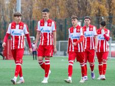 Omladinci Crvene zvezde na utakmici protiv Žiline u omladinskoj Ligi šampiona 2025
