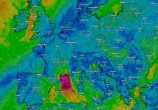 vremenska prognoza mapa
