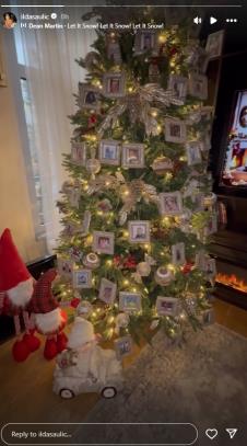 Ilda &Scaron;aulić okitila novogodi&scaron;nju jelku sa slikama dragih ljudi