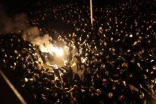 Grobari Željko Obradović podrška navijača trening