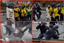 nemačka policija Gisen blokaderi