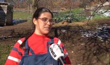 Jovana Rajković živi na selu