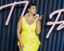 Ešli Grejem na dodeli Britanskih modnih nagrada u Londonu