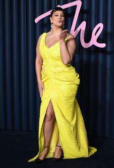 Ešli Grejem na dodeli Britanskih modnih nagrada u Londonu