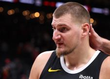 Nikola Jokić na meču Atlanta Hoks - Denver Nagets