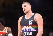 Nikola Jokić na meču Atlanta Hoks - Denver Nagets