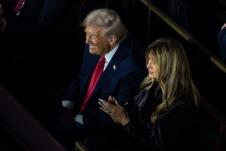 Donald Tramp i Melanija Tramp na žrebu za Svetsko prvenstvo