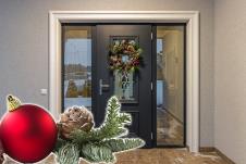 Novogodišnja dekoracija ukrašavanje zgrada