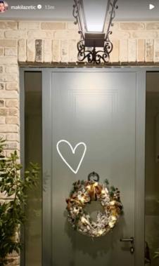 Sonja Lazetić i novogodišnja idila