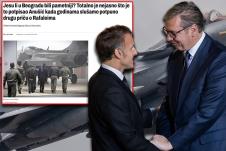 Aleksandar Vučić Emanuel Makron rafali