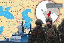 Rusija Ukrajina Kalmikija Kaspijsko more