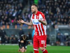 Marko Arnautović na utakmici protiv Šturma u Gracu
