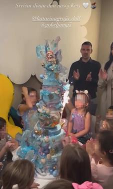 Kaća Grujić i Marko Gobeljić ćerki napravili gala žurku