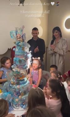 Kaća Grujić i Marko Gobeljić ćerki napravili gala žurku