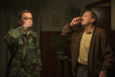 Jovo Maksić kao policajac Nikica Baša u seriji „Tvrđava”