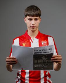 Dimitrije Šarić velika nada Crvene zvezde