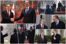 Aleksandar Vučić Mihail Kavelašvili