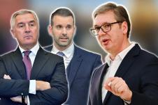 Milo Đukanović Milojko Spajić Aleksandar Vučić