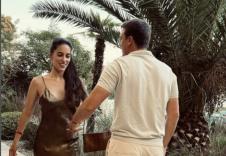 Marija Egelja s mužem