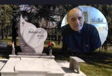 Kombo slika grobno mesto i Đorđe Balašević slika