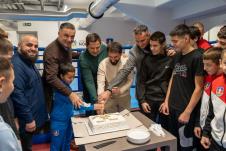 poseta novopazarskim bokserima Borovcanin Bisevac Bajramovic1.jpg