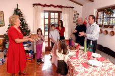 katolički Božić, večera, porodica