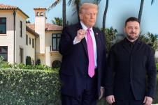 Donald Tramp Volodimir Zelenski