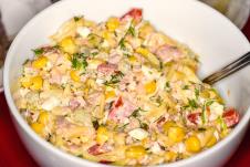 Posna salata sa tunjevinom i majonezom