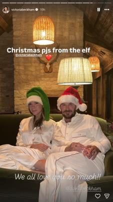 Dejvid Bekam i Viktorija Bekam proslavljaju Božić