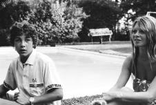 Brižit Bardo i njen sin Nikola-Žak Šarije