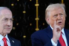Benjamin Netanjahu Donald Tramp