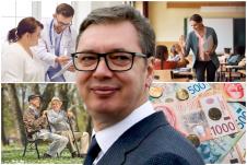 Aleksandar Vučić plate penzije